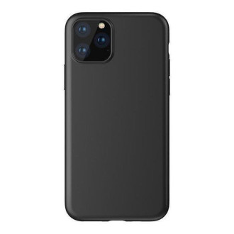 Gelový pružný kryt pro iPhone 15 Pro Max Soft Case - černý