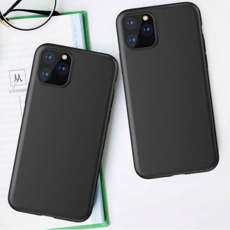 Gelový pružný kryt pro iPhone 15 Pro Max Soft Case - černý