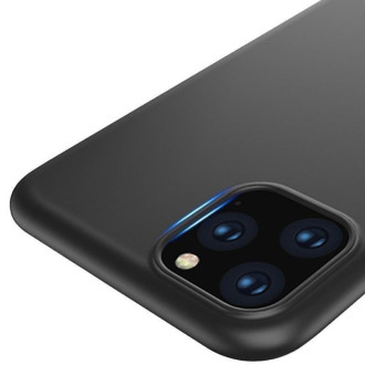 Gelový pružný kryt pro iPhone 15 Pro Max Soft Case - černý