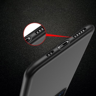 Gelový pružný kryt pro iPhone 15 Pro Soft Case - černý