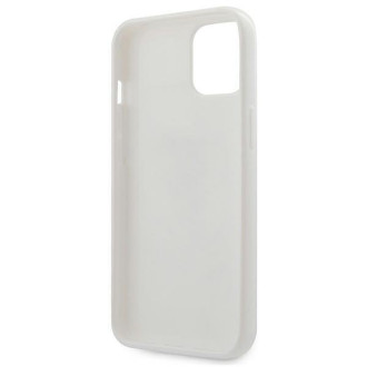Guess GUHCP13MPCUMAWH iPhone 13 6,1&quot; bílý/bílý pevný obal Marble