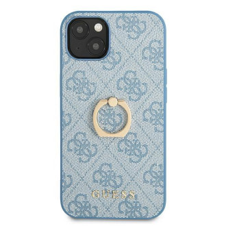 Guess GUHCP13M4GMRBL iPhone 13 6,1" niebieski/blue hardcase 4G with ring stand