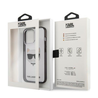 Karl Lagerfeld KLHCP13XHCHCK iPhone 13 Pro Max 6,7" transparent Ikonik Choupette