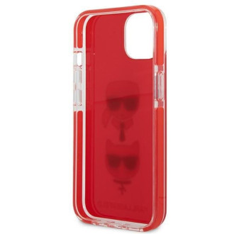 Karl Lagerfeld KLHCP13MTPE2TR iPhone 13 6,1" hardcase czerwony/red Karl&Choupette Head