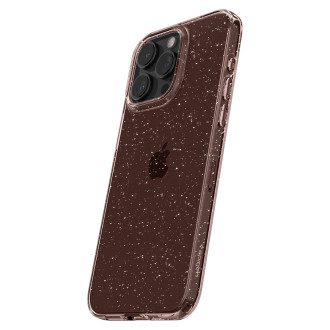 Spigen Liquid Crystal Glitter, rose quartz - iPhone 15 Pro Max