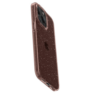 Spigen Liquid Crystal Glitter, rose quartz - iPhone 15 Pro Max