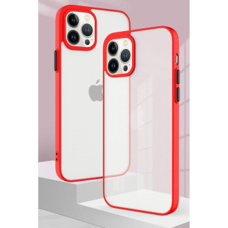 Milky Case silicone flexible translucent case for iPhone 13 Pro Max blue