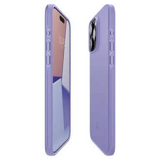 Spigen Thin Fit, duhovka fialová - iPhone 15 Pro Max