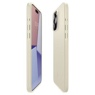 Spigen Thin Fit, němá béžová - iPhone 15 Pro