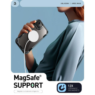 Supcase IBLSN ARES MAG MAGSAFE IPHONE 15 ČERNÝ