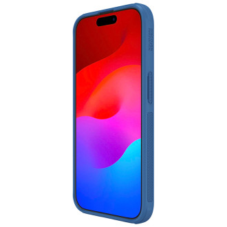 Pouzdro Nillkin Super Frosted Shield Pro iPhone 15 Pro – modré