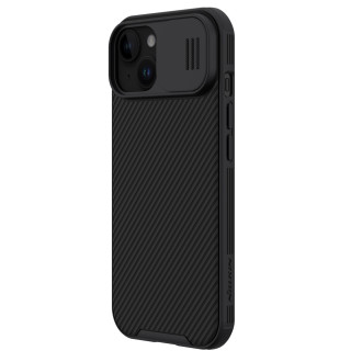 Magnetické pouzdro Nillkin CamShield Pro pro iPhone 15 s krytem fotoaparátu - černé