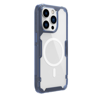 Magnetický MagSafe Case Nillkin Nature Pro pro iPhone 15 Pro – modrý