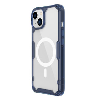 Nillkin Nature Pro Armored Case s MagSafe pro iPhone 15 Plus – modrý