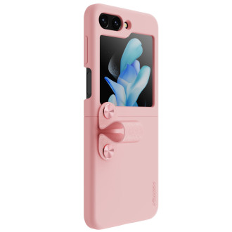 Nillkin Flex Flip Case s ramínkem a stojánkem pro Samsung Galaxy Z Flip 5 - Peach