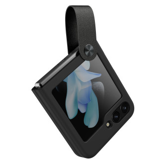 Nillkin Flex Flip Case s ramínkem a stojánkem pro Samsung Galaxy Z Flip 5 - Black
