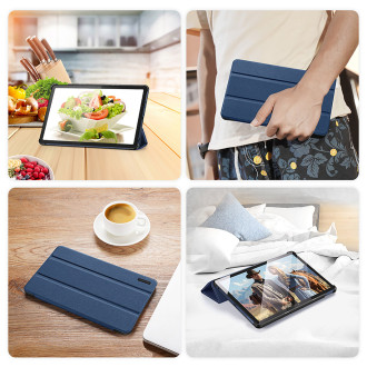 Chytré pouzdro na spaní Dux Ducis Domo pro tablet Lenovo Tab M10 10,6´´ - modré