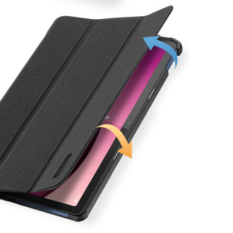 Chytré pouzdro na spaní Dux Ducis Domo pro tablet Lenovo Tab M10 10,6´´ - černé