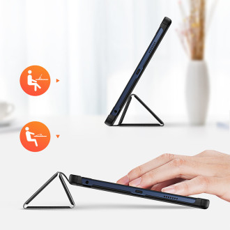 Chytré pouzdro na spaní Dux Ducis Domo pro tablet Lenovo Tab M10 10,6´´ - černé