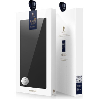 Dux Ducis Skin Pro pouzdro z eko kůže pro Xiaomi Poco M6 Pro/Redmi 12/Redmi 12R - černé