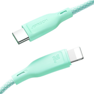 Joyroom Multi-Color Series SA34-AC6 Kabel USB-A / USB-C 100W rychlý přenos 1m – fialový