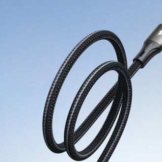 Rychlý přenosový kabel Joyroom Light-Speed ​​Series SA25-AC6 USB-A / USB-C 100 W 3 m – černý