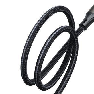 Rychlý přenosový kabel Joyroom Light-Speed ​​Series SA25-AC6 USB-A / USB-C 100W 2m – černý