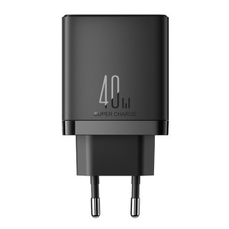 Rychlonabíječka Joyroom JR-TCF09 2x USB-C 40W - černá