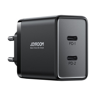 Rychlonabíječka Joyroom JR-TCF09 2x USB-C 40W - černá