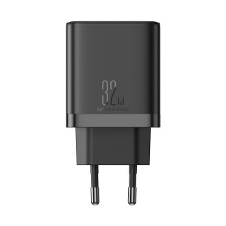 Rychlá nabíječka Joyroom JR-TCF10 2x USB-C USB-A 32W - černá
