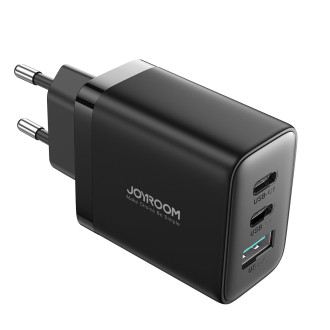 Rychlá nabíječka Joyroom JR-TCF10 2x USB-C USB-A 32W - černá