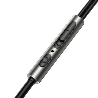 Kabelová sluchátka do uší Joyroom Wired Series JR-EW03 – tmavě šedá