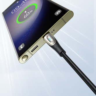 Joyroom Star-Light Series SA27-CC5 USB-C / USB-C kabel 100W 2m - černý