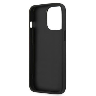 Guess GUHCP13MG4GLGR iPhone 13 6,1&quot; šedý/šedý pevný obal 4G Stripe Collection