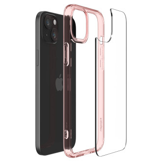 Spigen Ultra Hybrid, růžové krystaly - iPhone 15