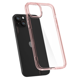 Spigen Ultra Hybrid, růžové krystaly - iPhone 15