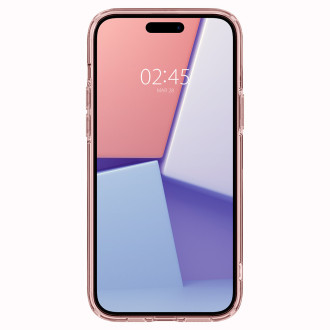 Spigen Ultra Hybrid, růžové krystaly - iPhone 15