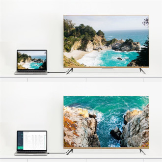 DisplayPort kabel - DisplayPort Ugreen DP102 4K 1m - černý