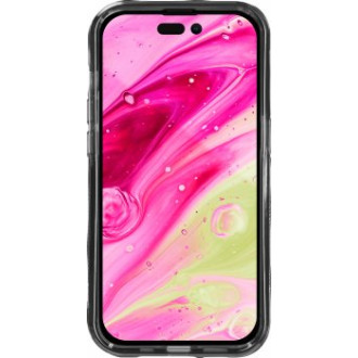 LAUT Crystal Matter - ochranné pouzdro pro iPhone 14 Pro Max, kompatibilní s MagSafe (černé)