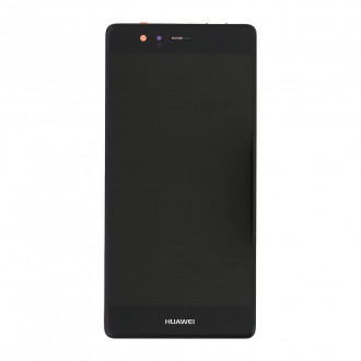 Huawei  P9 LCD Display + Dotyková Deska + Přední Kryt Black