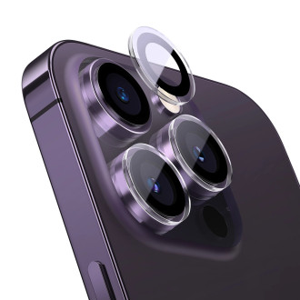 Tvrzené sklo na fotoaparát pro iPhone 14 Pro / 14 Pro Max Baseus + montážní sada
