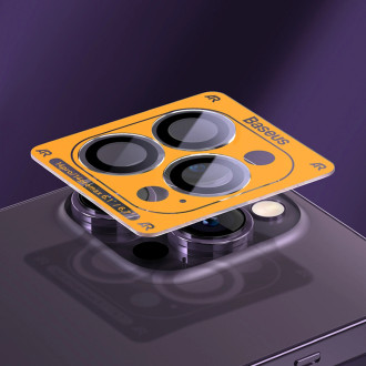 Tvrzené sklo na fotoaparát pro iPhone 14 Pro / 14 Pro Max Baseus + montážní sada