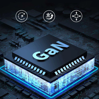 Choetech PD8008 100W GaN rychlonabíječka 2x USB-A / 2x USB-C - bílá