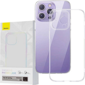 Pouzdro Baseus Simple 2 Case pro iPhone 14 Pro tenký kryt průhledný