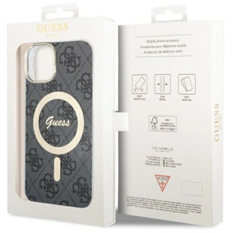 Guess 4G MagSafe pouzdro pro iPhone 14 - černé