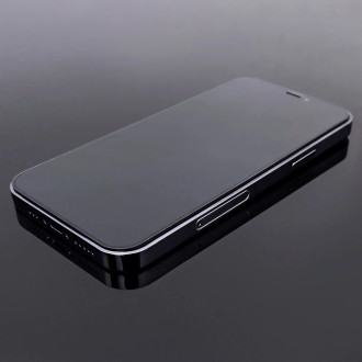 2 ks Celoobrazovkové tvrzené sklo s rámečkem Pouzdro Friendly Wozinsky Full Glue iPhone 15 Pro Max - černé