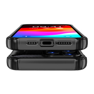 Pouzdro iPhone 15 Pro Hybrid Armor – černé