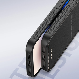 Peněženka 3v1 se stojánkem pro iPhone 14 Pro MagSafe RFID Blocker Dux Ducis Rafi Mag - černá