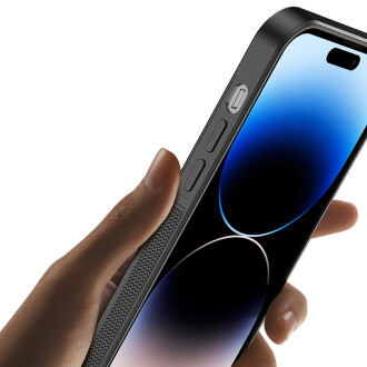 Peněženka 3v1 se stojánkem pro iPhone 14 Pro MagSafe RFID Blocker Dux Ducis Rafi Mag - černá