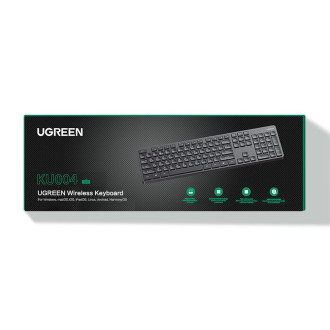 Ugreen KU004 2,4GHz bezdrátová klávesnice - černá